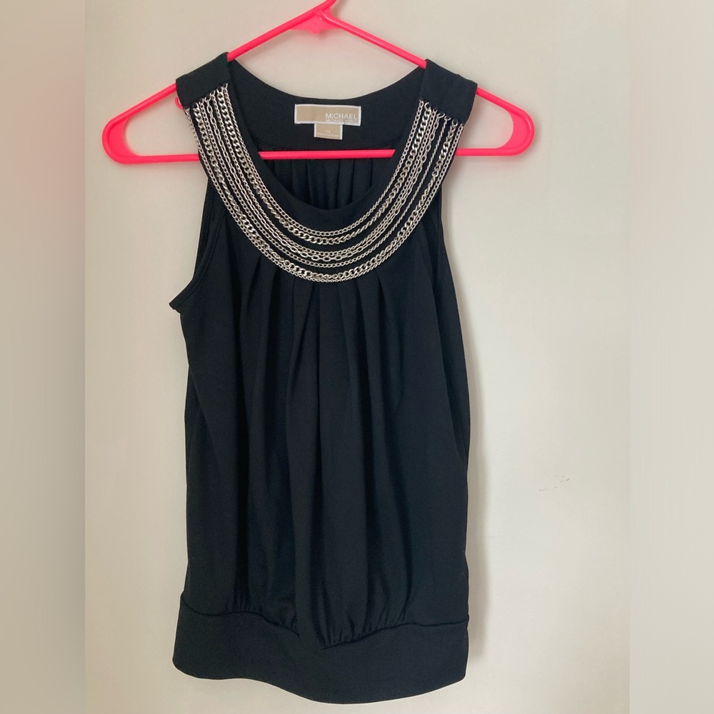 Michael Kors Black Tank Top